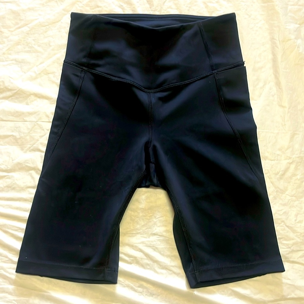 Ladies Black Nordstrom’s Zella biker shorts